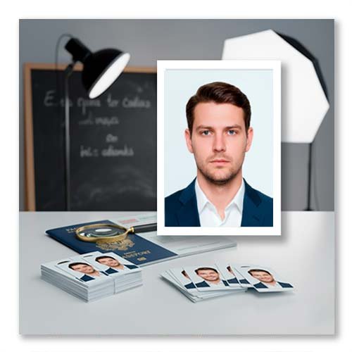 Ejemplo de fotografía para visados