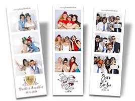 Foto de las tiras de impresión 