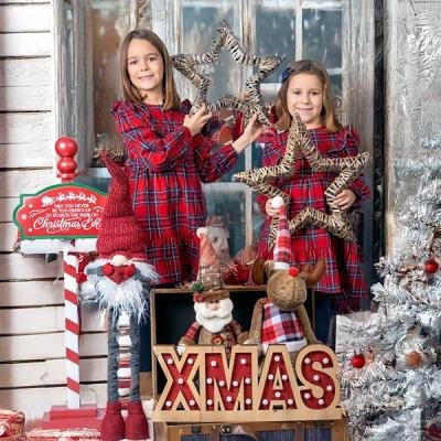 Ninas Sobre Nieve Navidad