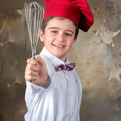 Nino Cocinero En Navidad